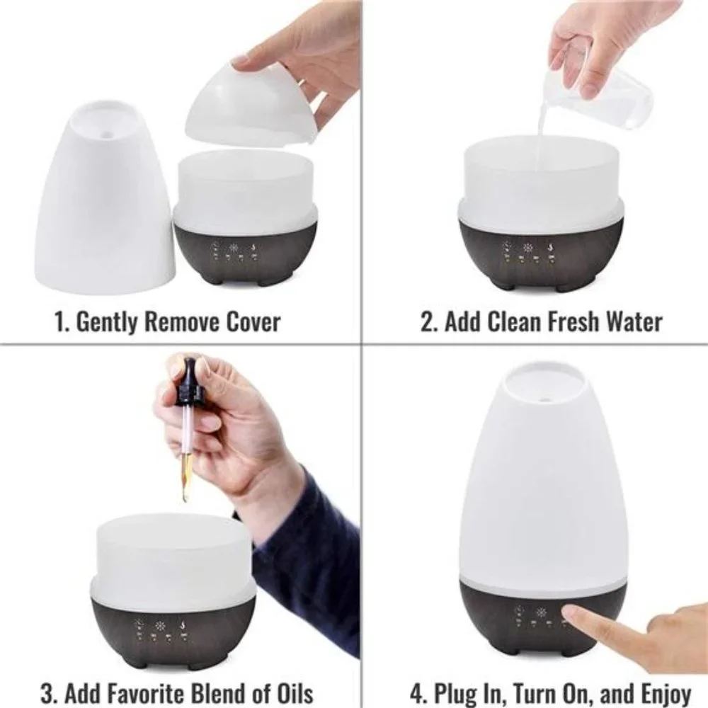 Essential Oil Diffuser, Cool Mist Humidifier and Aromatherapy Diffuser, FSA HSA